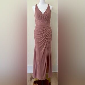 Azazie Bridesmaid Dress Dusty Rose size 6